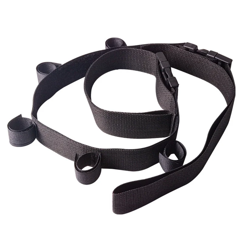 2PC Car Storage Hanger Strap Interior Organizer Fixed Fishing Rod Strap Roof Space Storage Organizer Tension Rope Interior