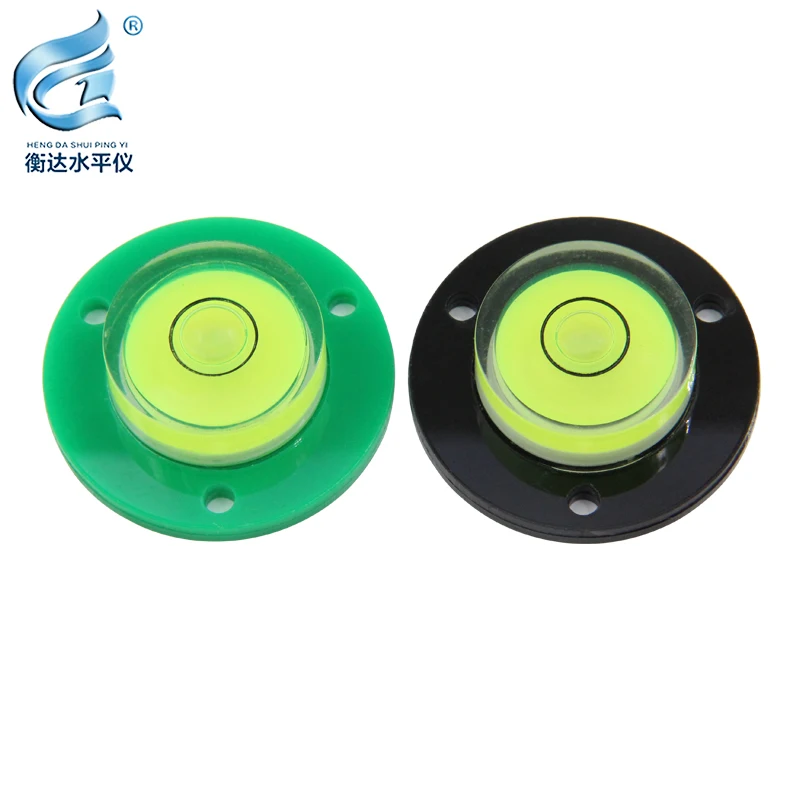 Plastic flange level portable mini horizontal bubble with multiple specifications to choose from