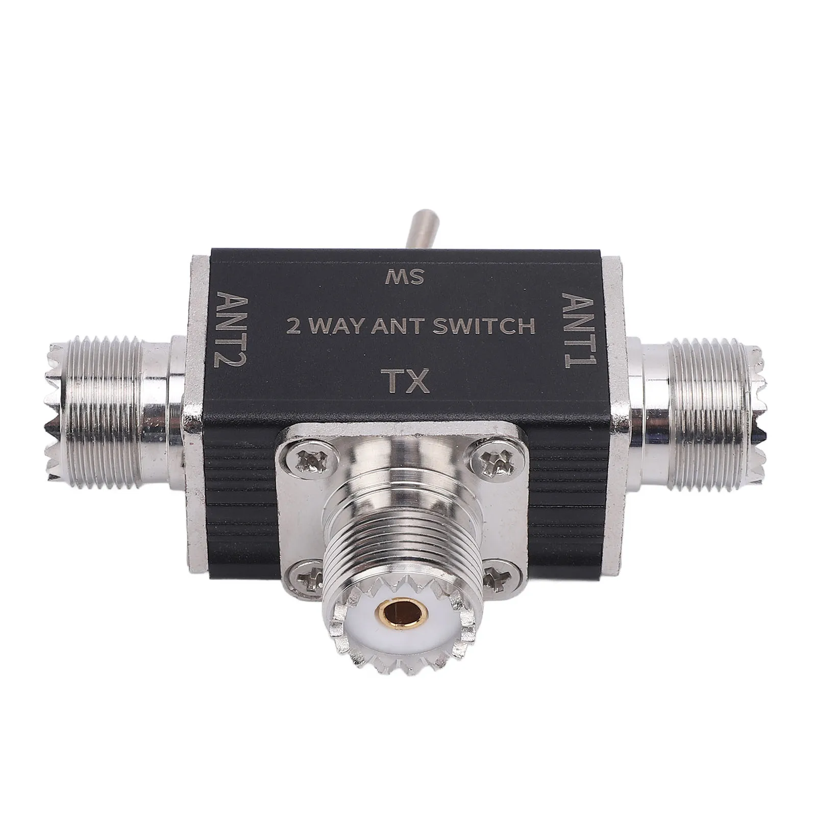 

2 Way Antennae Splitter Antennae 1 Input 2 Output 0-50MHz Frequency SO239 Interface 2 Way Manual Antennae Transfer