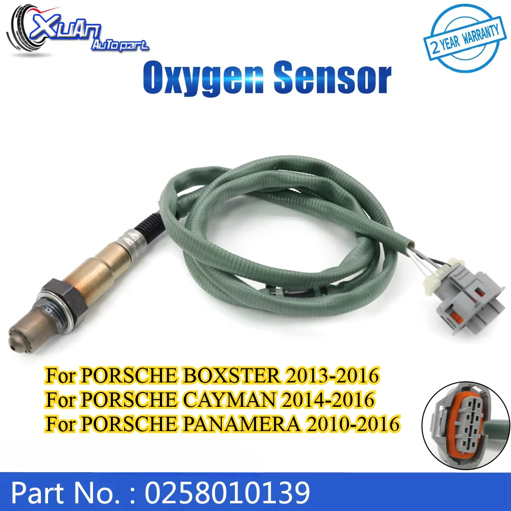 XUAN New Air Fuel Ratio Lambda O2 Oxygen Sensor 0258010139 97060617201 97060617600 For Porsche Boxster Cayman Panamera