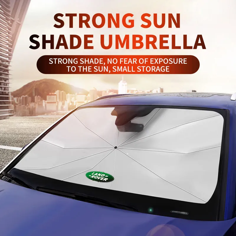 Car Windshield Sunshade Umbrella For Land Rover Range Rover Discovery Sport Defender 110 Freelander Evoque car accessories