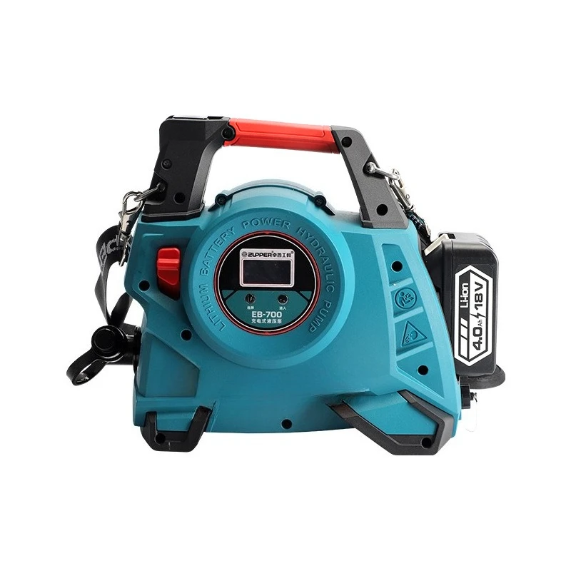 Portable rechargeable hydraulic pump EB-700 small hydraulic pump station 70 trillion Pa
