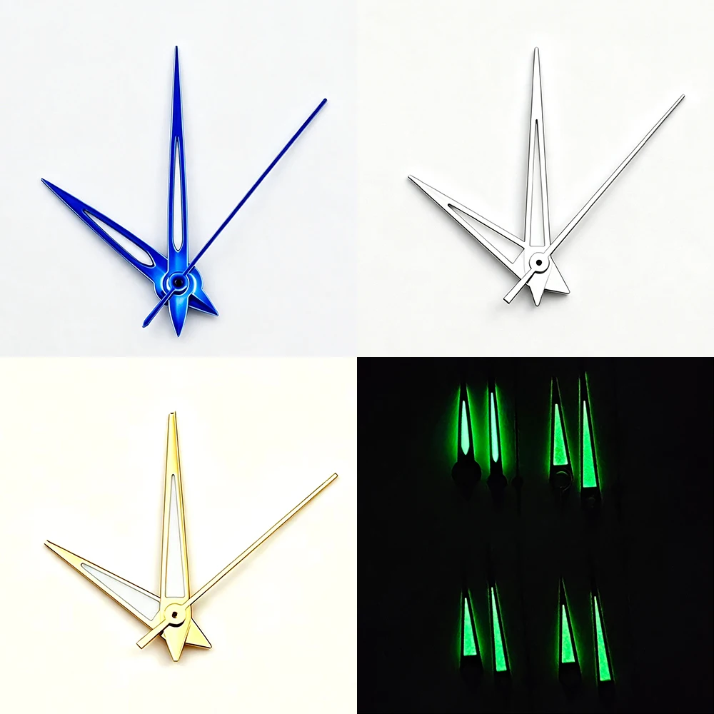 Watch Hands High Quality NH35 Hands Green Luminous Hands Watch Accessories For NH35/NH36/4R/7S Movement