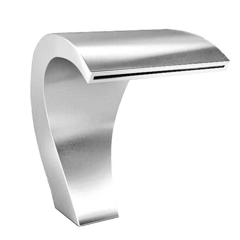 Stainless steel spa SPA impact bath water outlet water curtain beating bath arc hook groove bath swimming pool equipment
