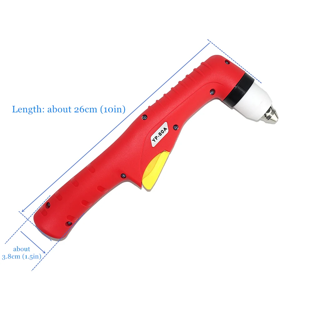 Professional P80 Plasma Cutting Torch 40-100A Metal Cutter Pilot Arc HF for Industrial Air Cooled Plasma Cutting Machine