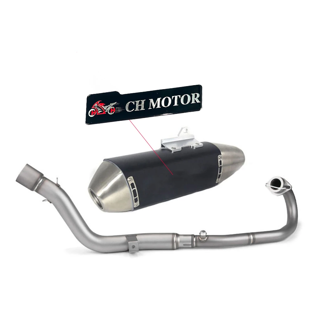 Slip-on Motorcycle Full Systems Exhaust Muffler Escapes Para Motos Header Pipe Exhaust For Honda CRF300Rally CRF300L CRF300 2021
