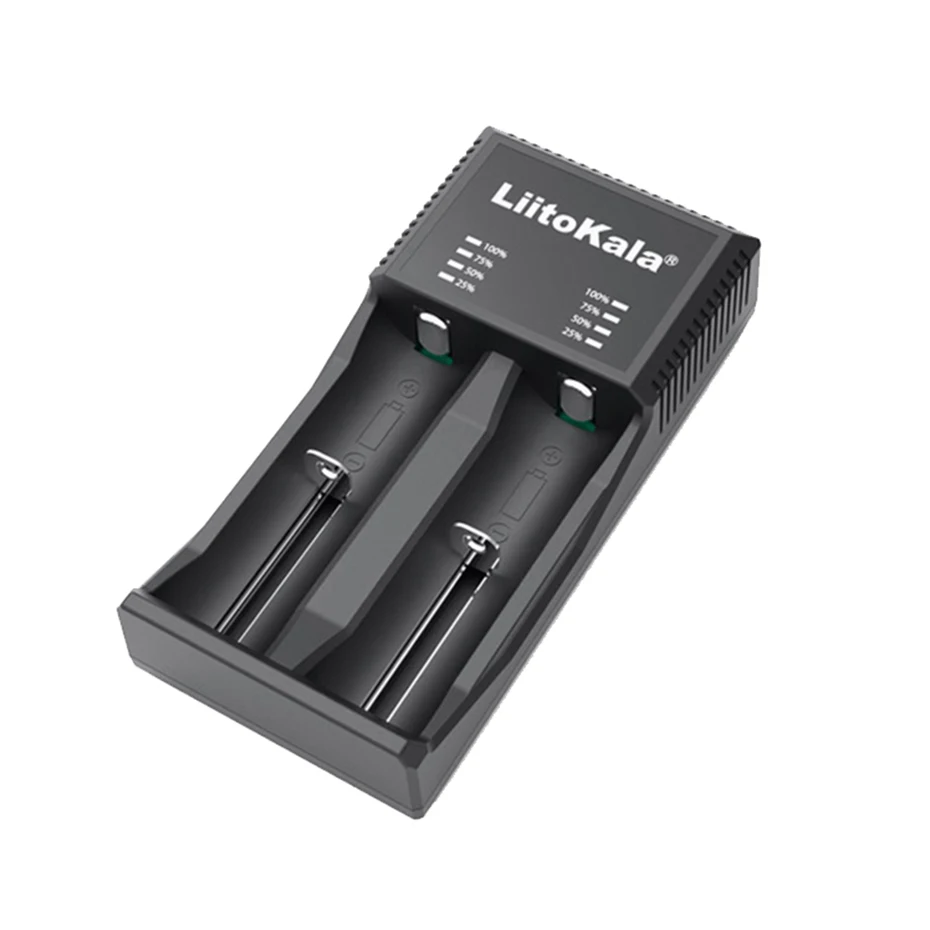 LiitoKala Lii-PL2 شاحن عالمي ذكي تهمة 1.2 فولت نيمه AA 3.7 فولت ليثيوم أيون 18650 21700 أو أكبر بطارية 26650 21700 مع PCB