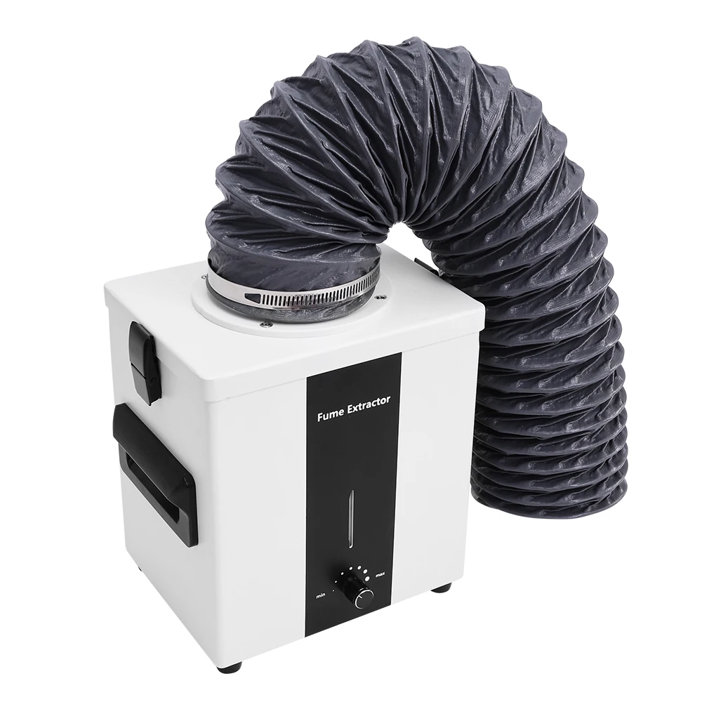 Imagem -03 - Purificador de Fumaça a Laser Extrator de Fumos Absorvente de Soldagem Máquina de Gravação a Laser Solda Extrator de Poeira de Máquina Cnc