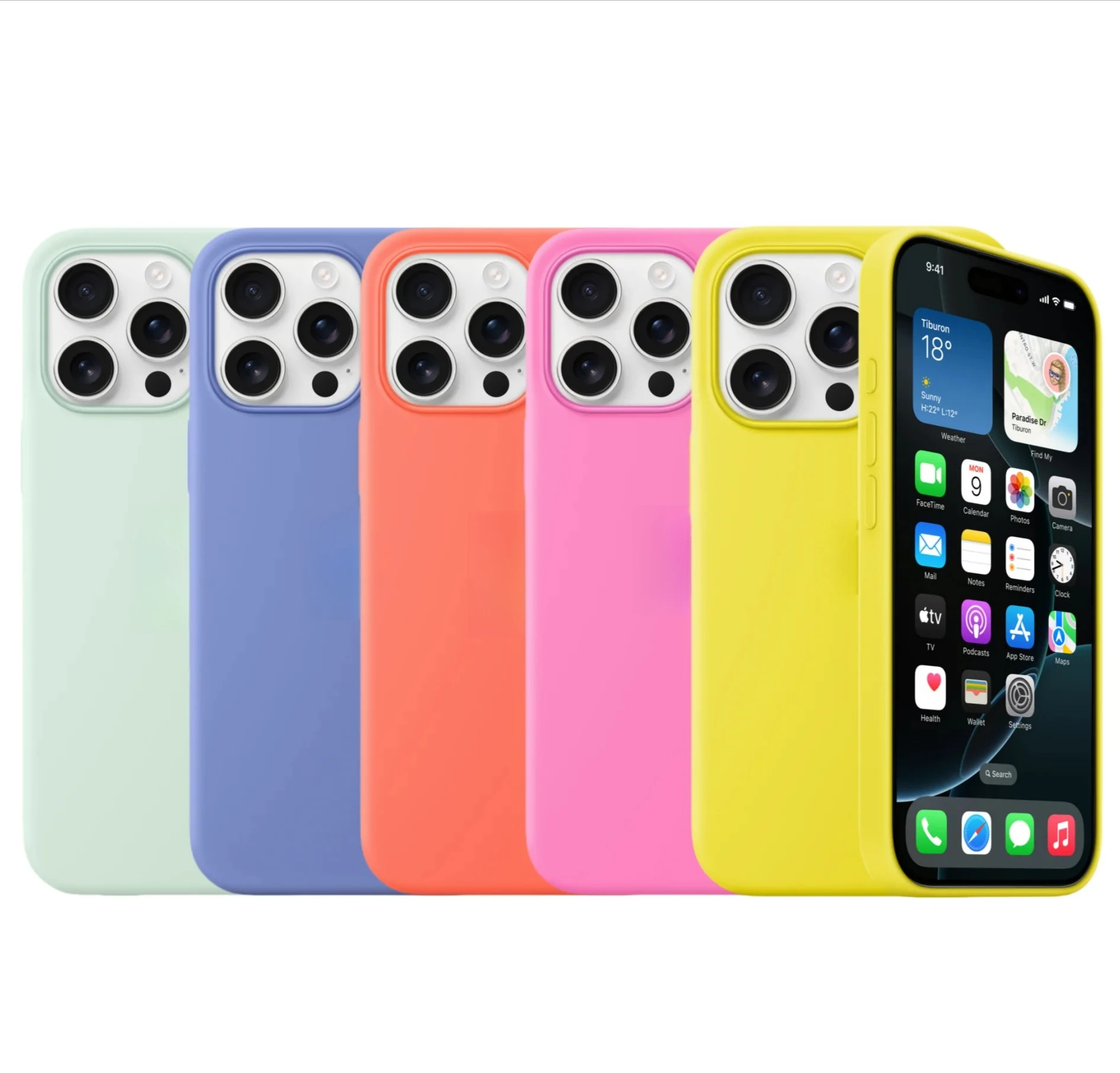 Capa de Silicone Líquido para 16 Pro 16ProMax com Controle de Câmera, Capa Magnética Original com Carregamento Sem Fio, Capa de Proteção Total para 16Plus