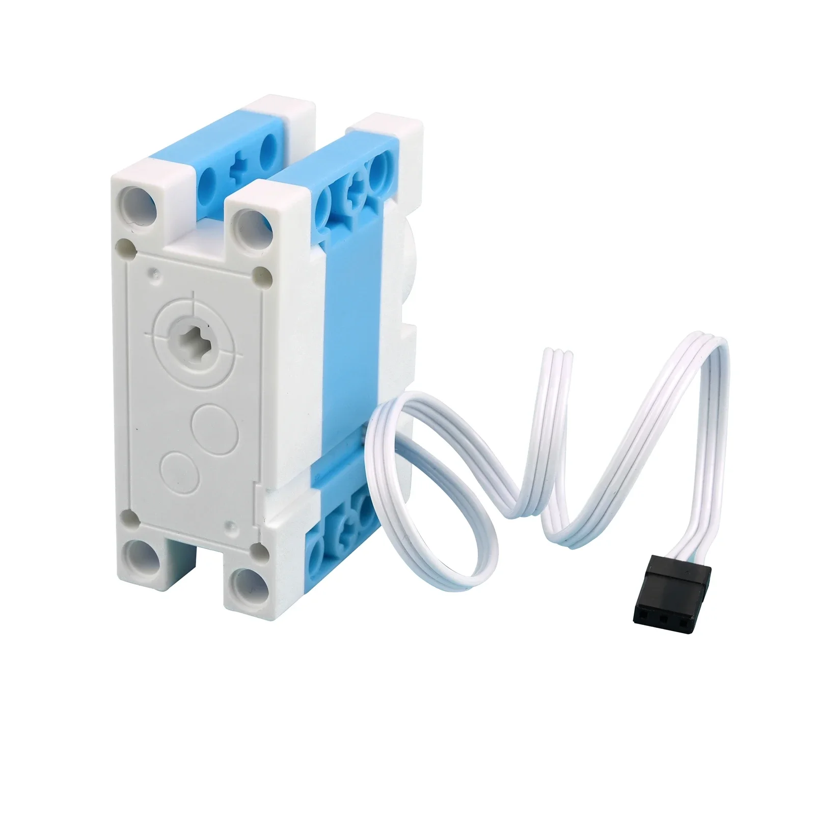Servomotor digital programable de 5KG 6V 360 °   Piezas de bricolaje de funciones de potencia de juguete servo de alto par controlable en ángulo para brazos robóticos