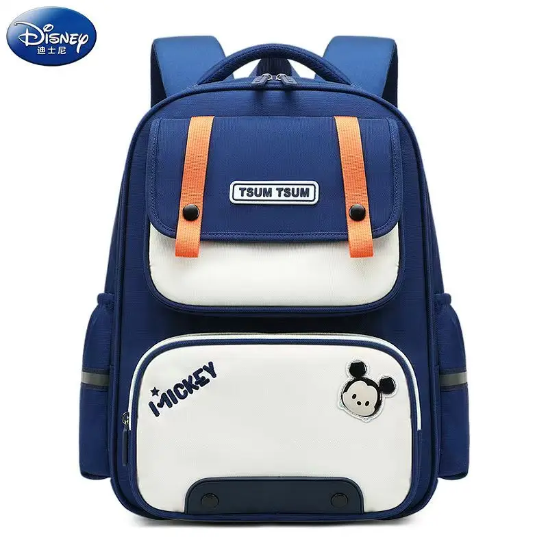 Disney New School Bag For Boy Girl Grade 1-4 Primary Student Shoulder Orthopedic Backpack Large Capacity Water Proof Mochilas