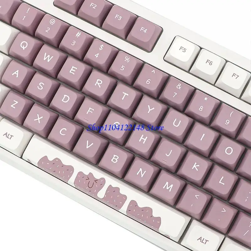 

P9FA 135 клавиш сладкие монстры Клюки Клюки XDA PBT-Dye-Subbed Mechanical Keyboard Cap Cap