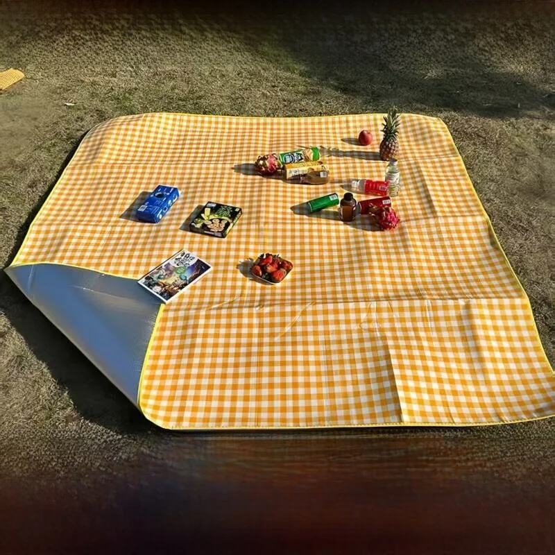 

Утолщенный переносной коврик для пикника, уличный коврик для кемпинга, водонепроницаемый складной матрас для сна на земле для одного человека