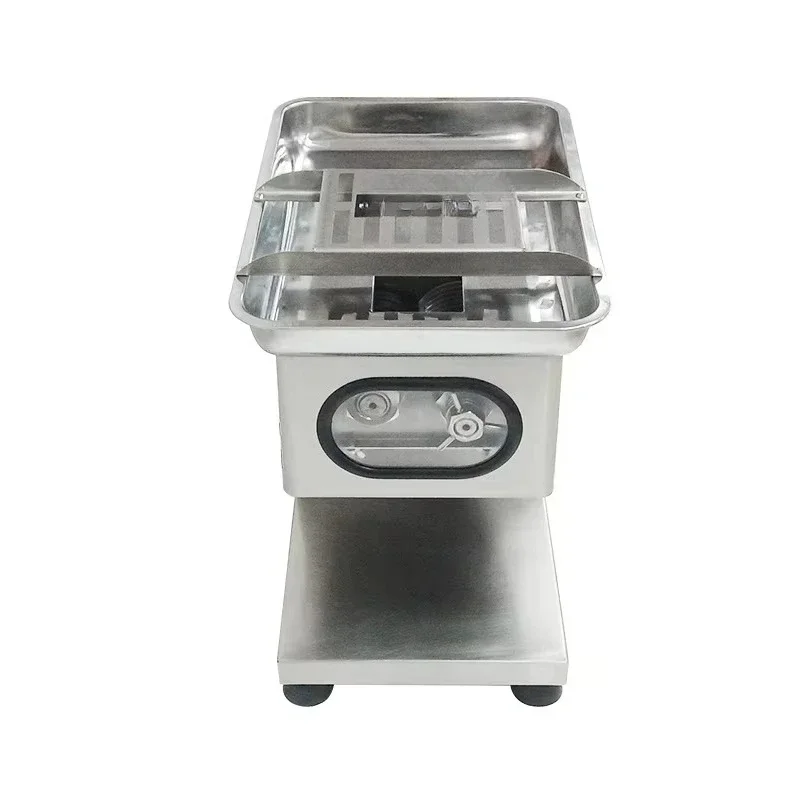 Stainless steel cutting machine, fully automatic slaughter processing equipment, electric commercial meat cutter