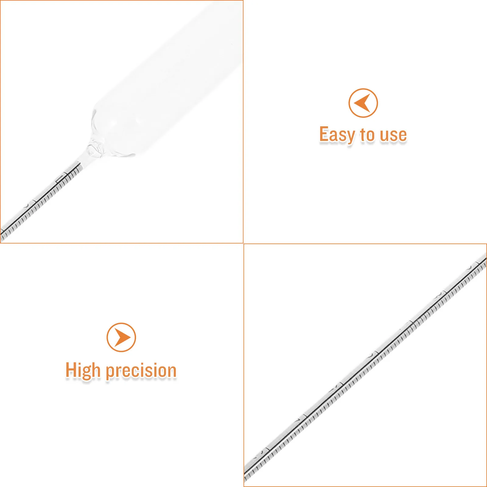 Sugar Content Meter Hydrometer High Precision Maple Syrup Tester Handheld Liquid Measurement Tool for Brewing Home Use
