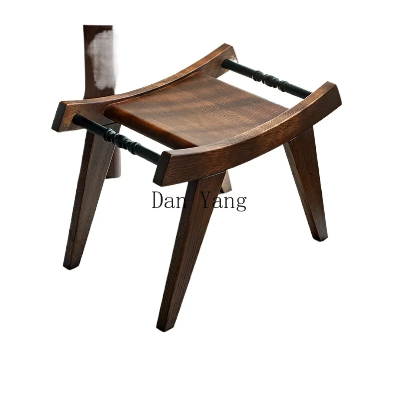 

LAB saddle stool dining chair home living room bedroom low stool wooden bench