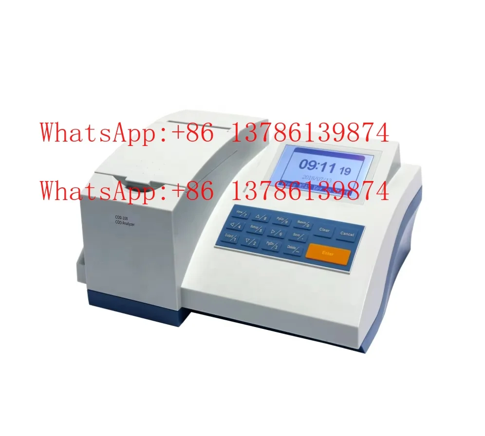 WESTTUNE COD-100 Benchtop Chemical Demand  COD  with COD Rector 21 Sample Once