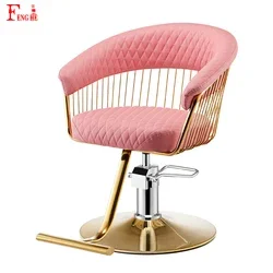 Hair Salon Spa Equipment Pink Make Up Chair Professional Barber Chairs