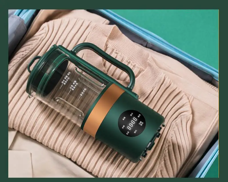 El nuevo tipo de máquina de leche de soja multiportátil de pequeña capacidad para el hogar, Calefacción Automática, pared rota, filtración libre