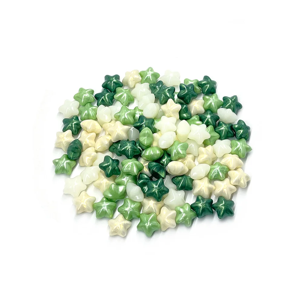 100 stks Gemengde Kleur Stervorm Zegellak Bonen Voor Envelop Bruiloft Uitnodigingskaart Decoratie Party Scrapbooking Handwerk DIY