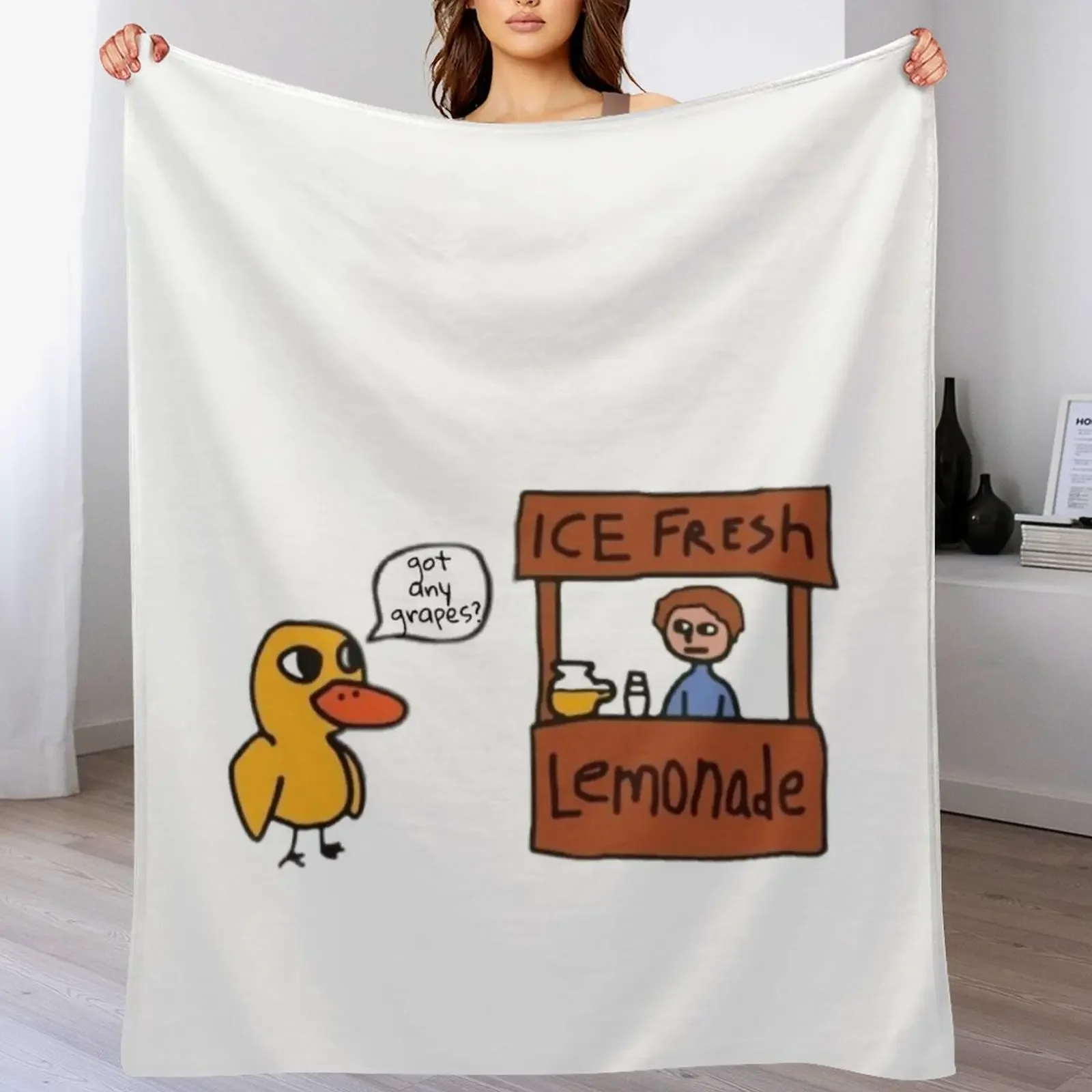 

Got any grapes lemonade stand kids t-shirts. Throw Blanket halloween Heavy Picnic Soft Blankets