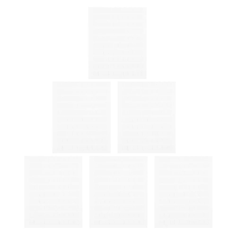 

600Pcs Clear Double Sided Adhesive for Walls Removable Mounting Putty Tabs for Photos Art Decorations Hanging