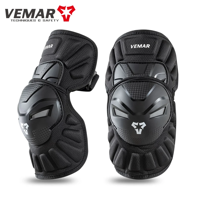 

VEMAR Durable Urban Motorcycle Knee Pads, Men Abrasion-Resistant City Commuter Motocross Knee Guards for Women
