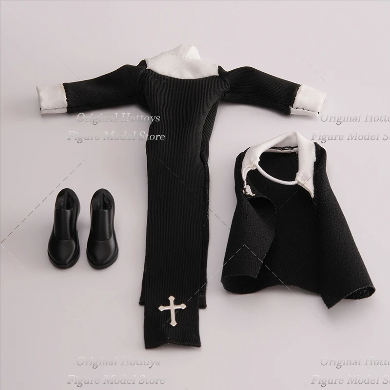 

В наличии: Набор одежды для женской фигурки солдата в масштабе 1/12, платье монахини, серия повседневных костюмов 99S, подходит для 6-дюймовых фигурок-моделей.