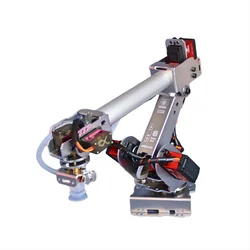 Brazo robótico Industrial de 6 DOF con servos digitales de 20KG/25Kg para frambuesa para Robot Arduino, kit de bricolaje, Robot programable