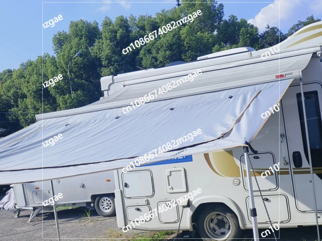 

RV Expansion Side Canopy Oxford Fabric Outdoor Car Side Slide Awning Retractable Car Side Awning