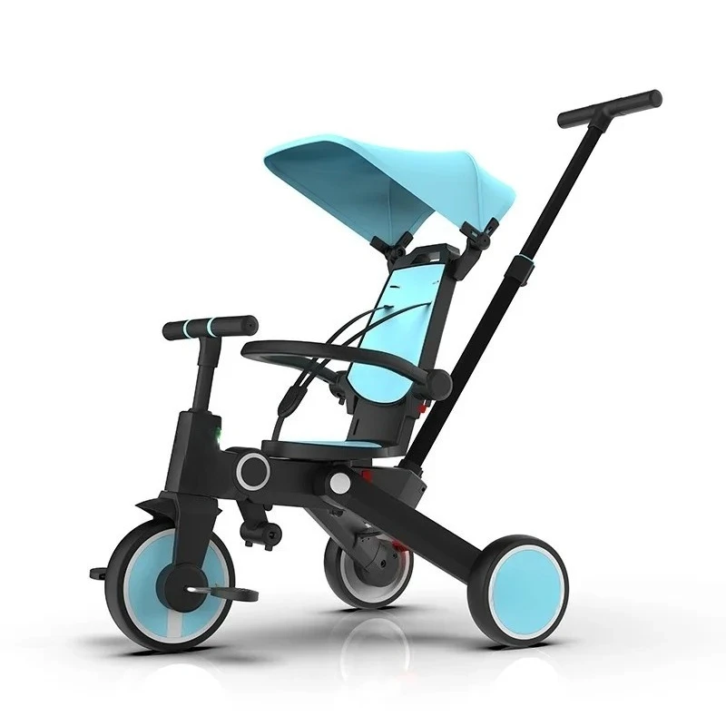 Seven-in-one Trolley 1-3 Years Old Baby Artifact Baby Bicycle Can Be Lightweight Children's Tricycle