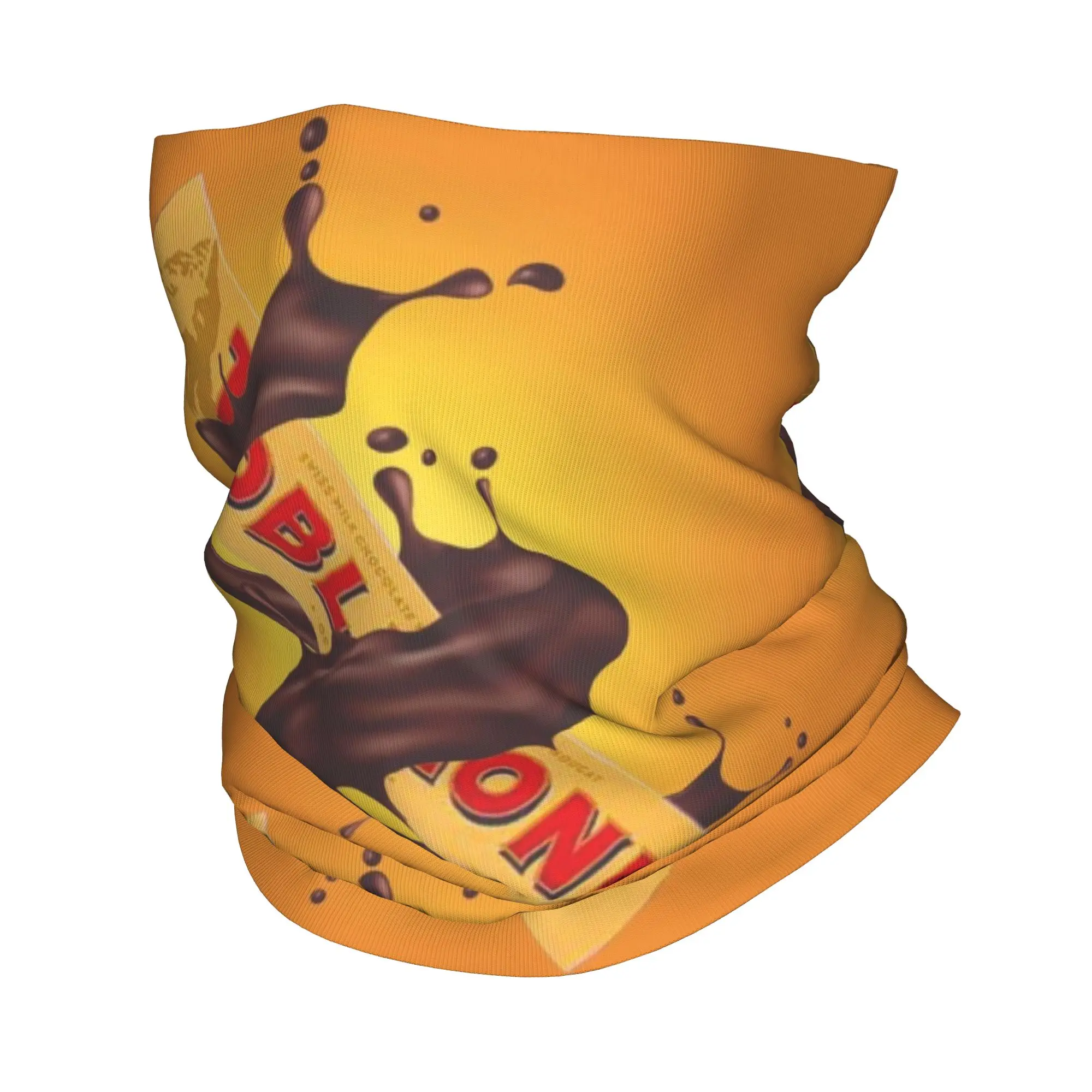 

Chocolat Tobler Toblerone 1959 Tim Print Bandana Neck Gaiter Printed Mask Scarf Warm Face Mask Running Unisex Adult
