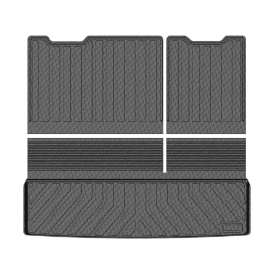 

Cargo Liner for Tahoe/GMC Yukon 2015-2020 Non XL Trunk Mat for Tahoe Accessories All Weather Cargo Mat Rear Trunk Liner Black 3