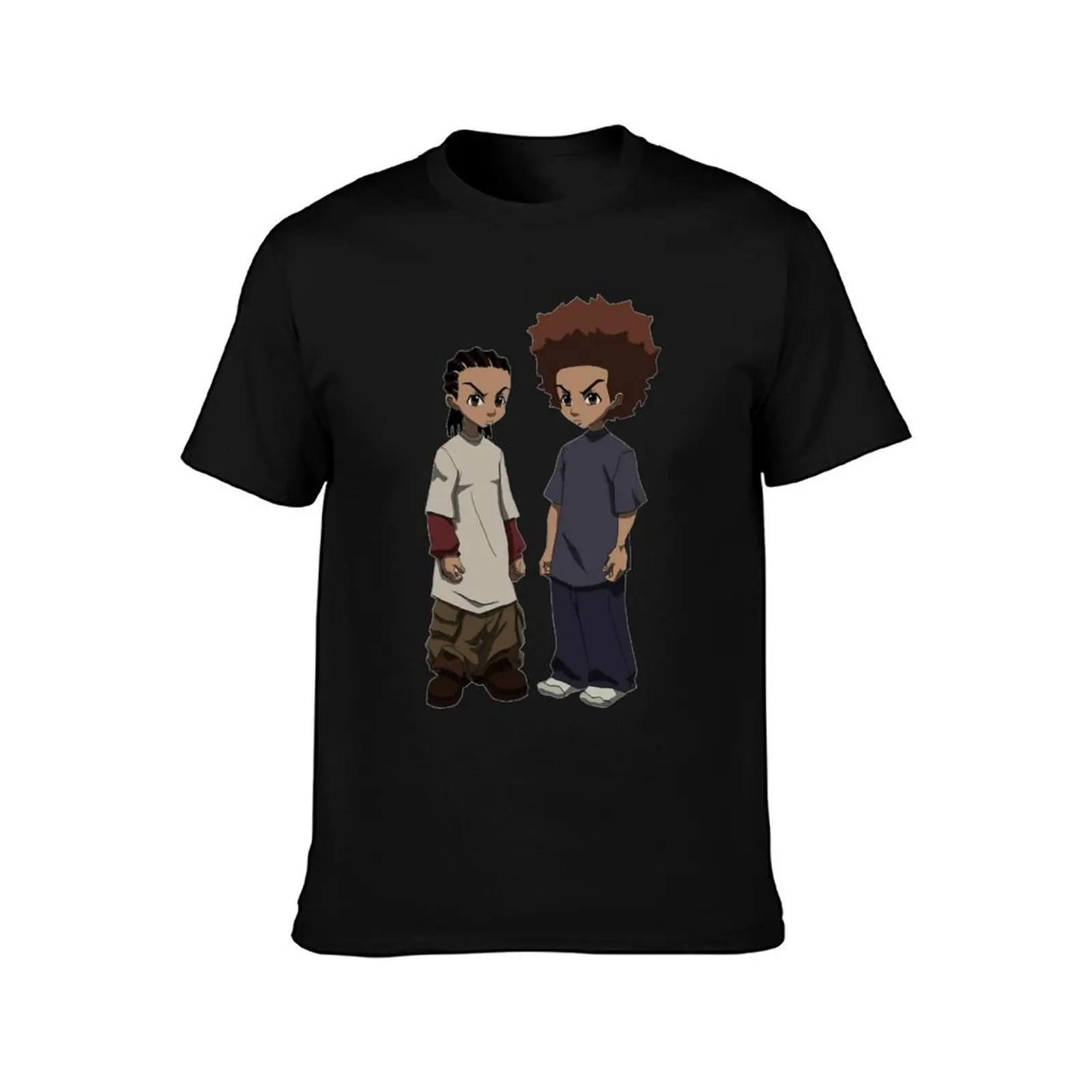 Huey-and-Riley Funny Freemans T-Shirt Summer Casual Cotton Tee Oversized Streetwear Tops Vintage Graphic Print 100% Cotton