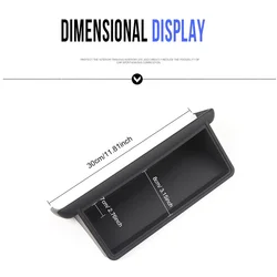 Accessories Central Control Dashboard Navigation Screen Rear Storage Box Tray For BMW X3 G01 X4 G02 BMW ix3 2022-2023