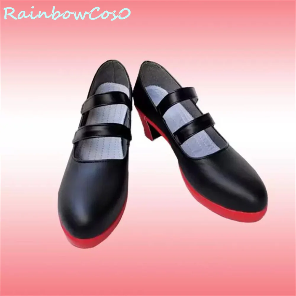 Ellen Joe Zenless Zone Zero Scarpe Cosplay Stivali RainbowCos0 Gioco di Natale Anime Halloween W3779