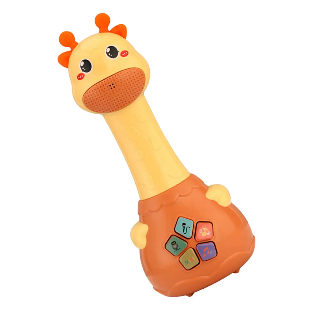 Mikrofon Zabawka Śpiewający Nagrywający Karaoke Mikrofon Zabawka Zabawka ABS Lekki Instrument Muzyczny Zabawki dla Niemowląt