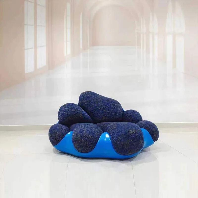 FRP 클라우드 소파 의자 호텔 빌라 휴식 공간 특수 모양의 소파