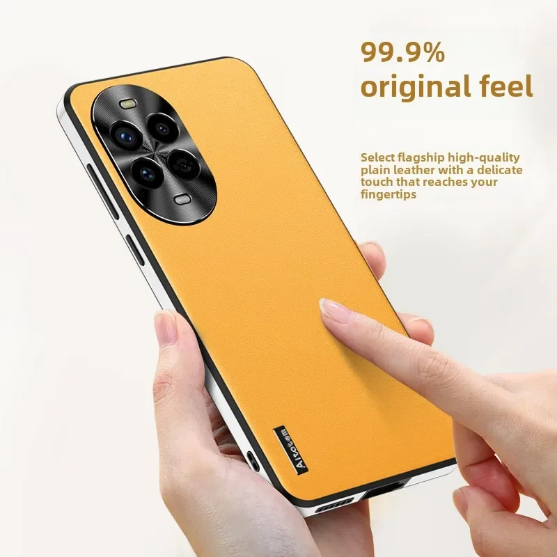 

Full Protection Metal Magnetic Double-Sided Glass Snap Lock Phone Case for Huawei Nova 8 9 10 11 12S 13 14 15 Cover Cases