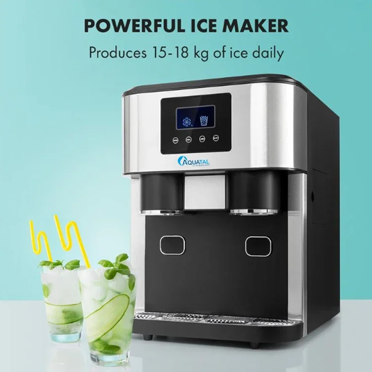 2025 hot sale Ice Cube Maker With Water Dispenser , Water And Ice Dispenser , Ice Maker Water Dispenser