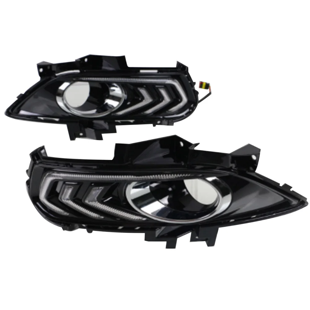 

For Ford New Mondeo Fusion 2013 to 2016 DRL Fog Lights Modification Guide Bar With Lamp Hole