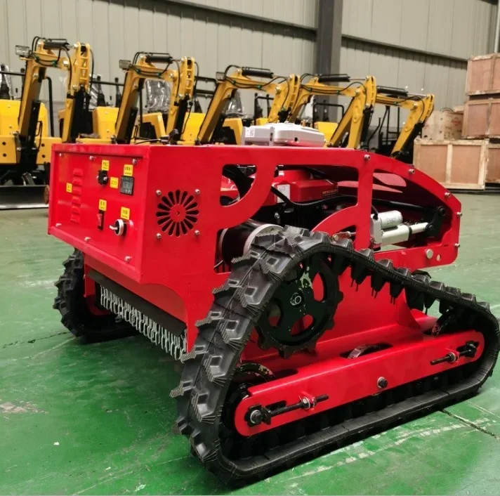 Agricultural and forestry equipment Robotic crawler Gasoline Remote Control Crawler Lawn Mower