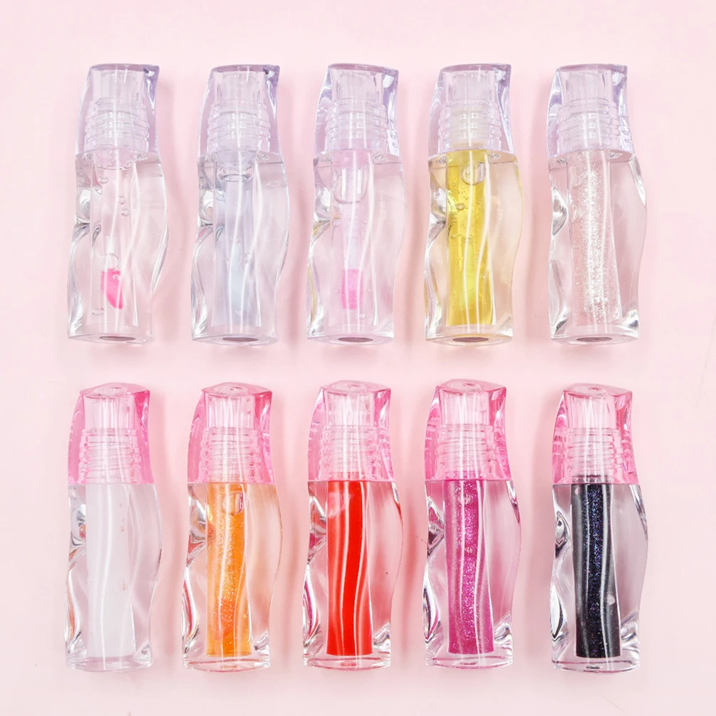 37 Farben Private Label Clear Lip Oil Individuelles Logo, pralles, feuchtigkeitsspendendes Frucht- und Gemüsegeschmack, langanhaltendes, wasserfestes Make-up, vegan