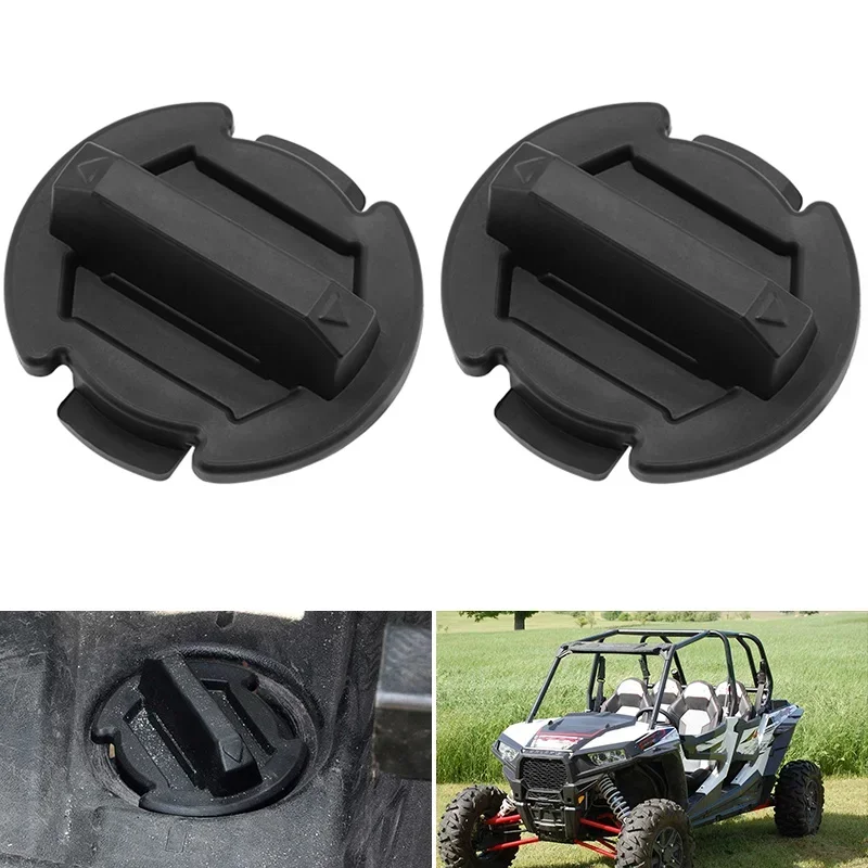 

2pcs For Polaris Car Floor Drain Plug Replacement Spare Part for Polaris RZR 900/XP 1000/Turbo/General 1000 Auto Accessories