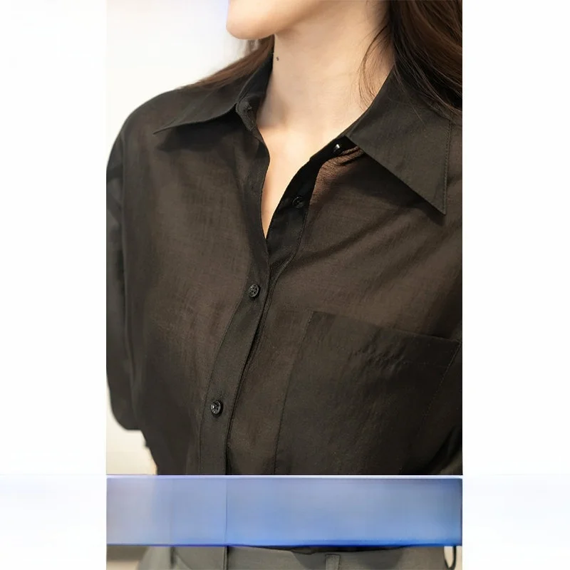 

Slimming Effect Bla Midi irt Elephant And Girfe Charm Lyocell Blend Semi-Transparent Commuter Sle Polka Dot Pattern