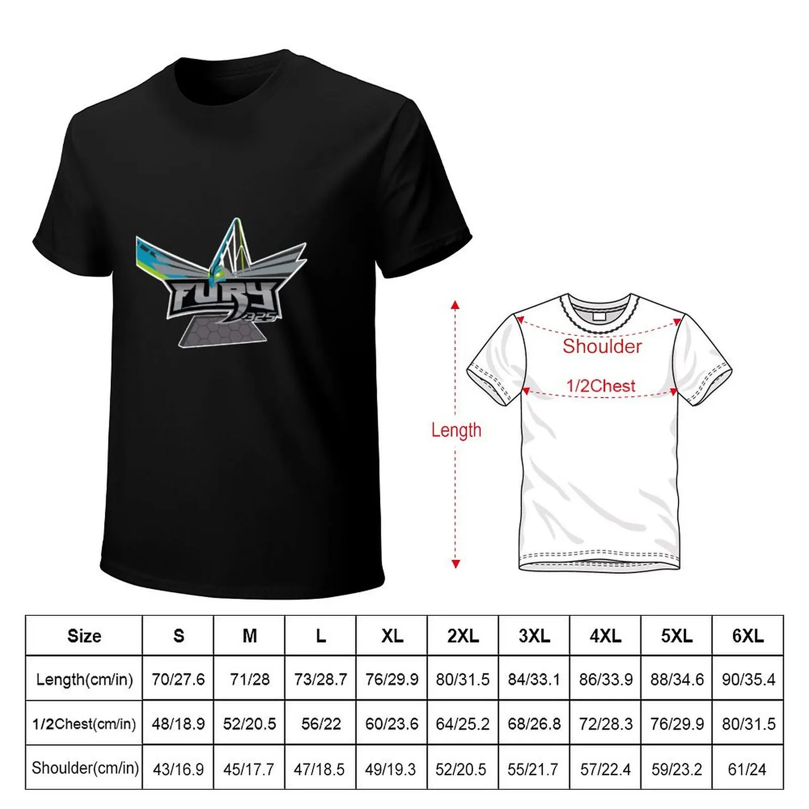 Fury 325 Coaster T-Shirt No Iron Casual Short Sleeve Top
