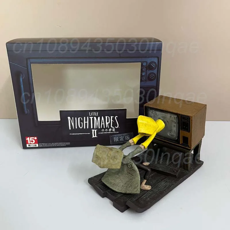 Hot Game GK Little Nightmares Anime Figure Six Figure Mono Action Figure Model Toys Christmas Present Collectible Decoration