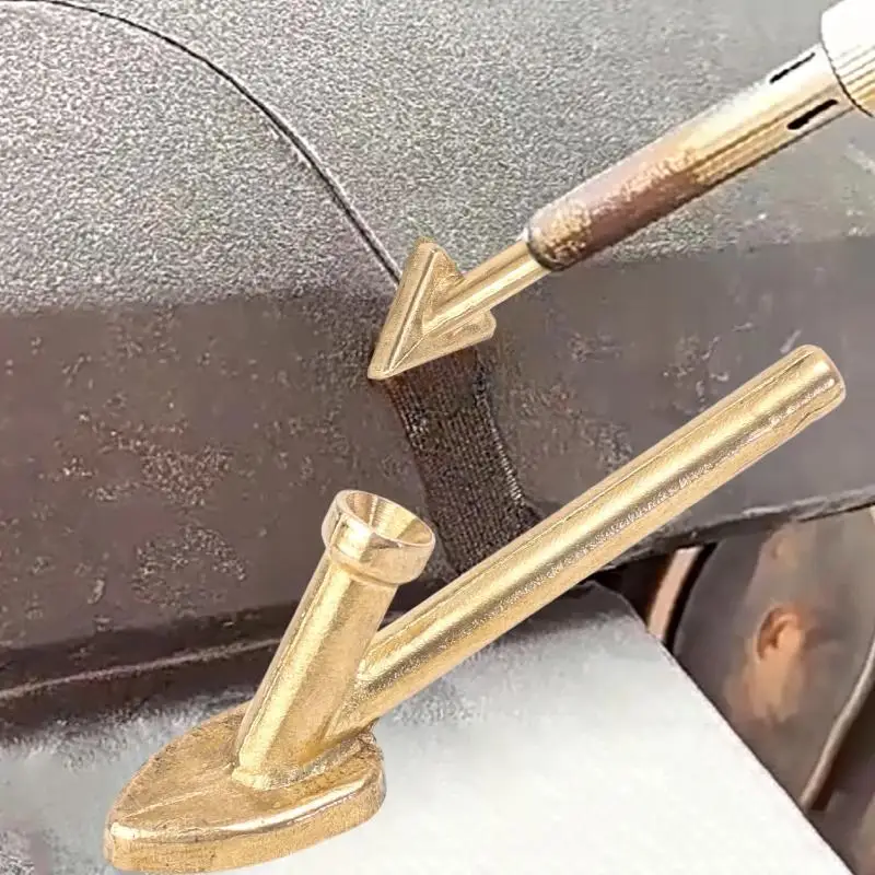 【L】3Pcs Welding Replacement Tip, Durable Soldering Iron Accessories, Electric Soldering Iron Tip,Welding Rod Heating
