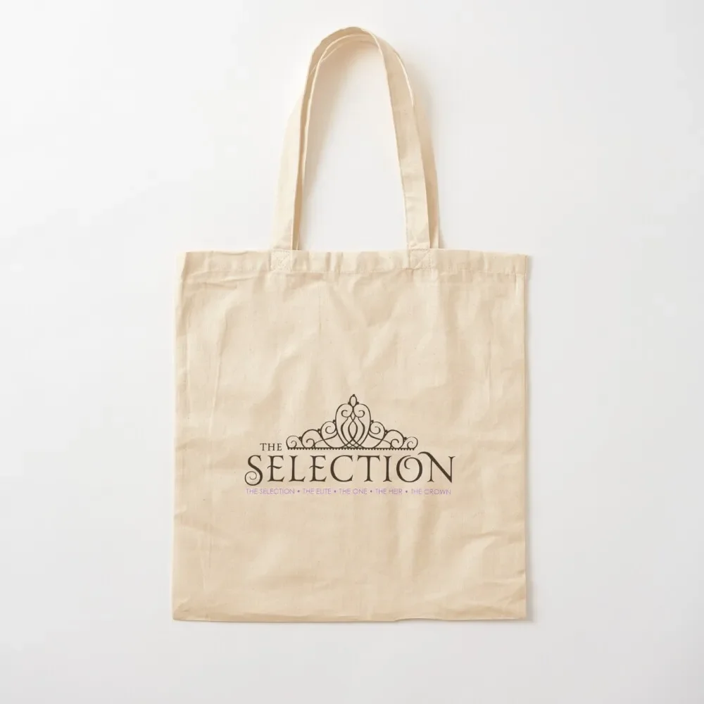 

The Selection Series Titles Tote Bag custom canvas bag Customizable screen Handbags women