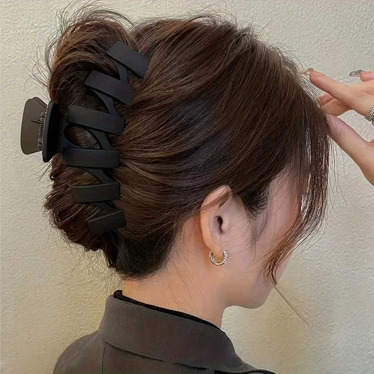 11 Uds. Accesorios para el cabello con clip de tiburón mate de alta calidad para peinar el cabello y sombreros elegantes